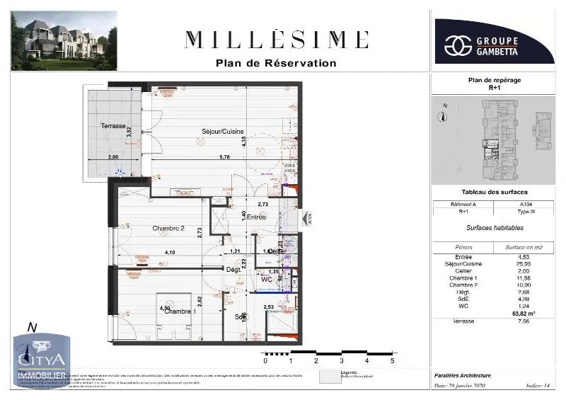 Photo 1 appartement Saint-Cyr-sur-Loire
