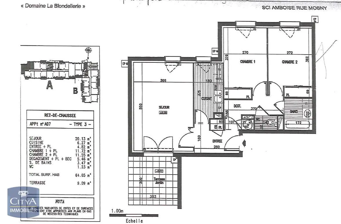 Photo 8 Appartement 3 pièces 64.65m²