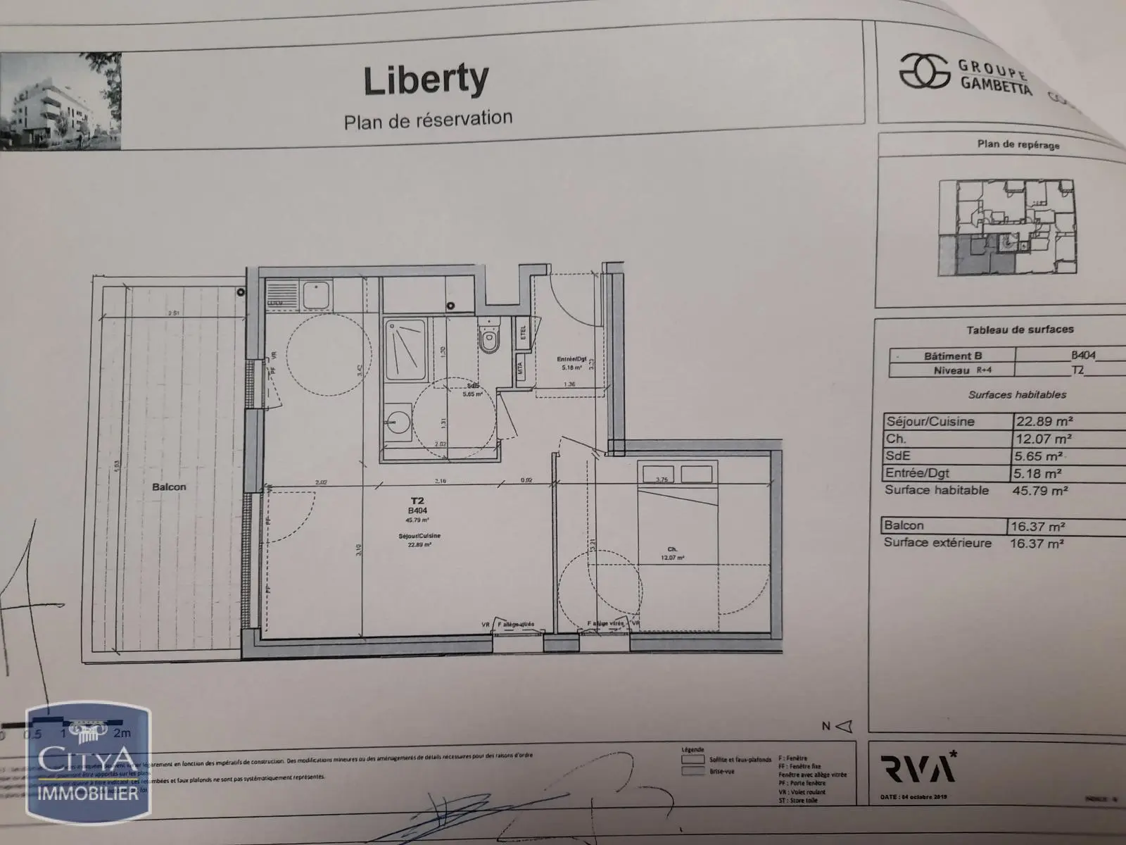 Photo 7 Appartement 2 pièces 45.79m²
