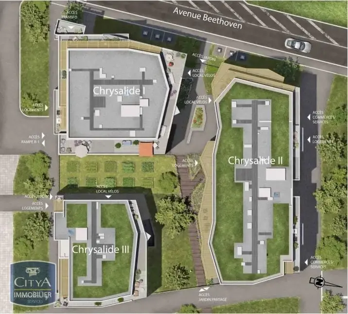 Photo 3 Appartement 2 pièces 44.17m²