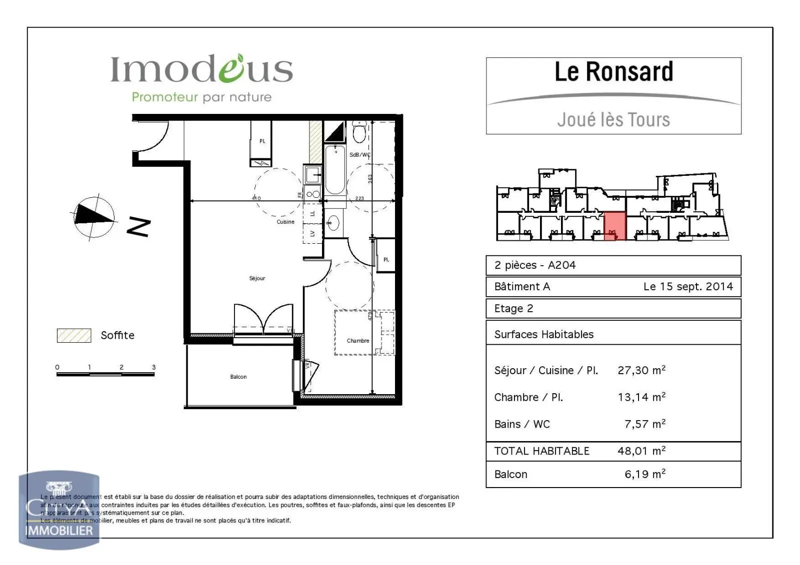 Photo 5 appartement Joué-lès-Tours