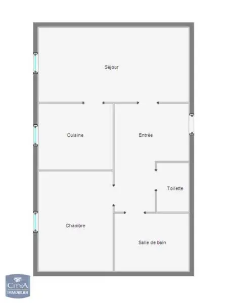 Photo 12 Appartement 2 pièces 44.66m²