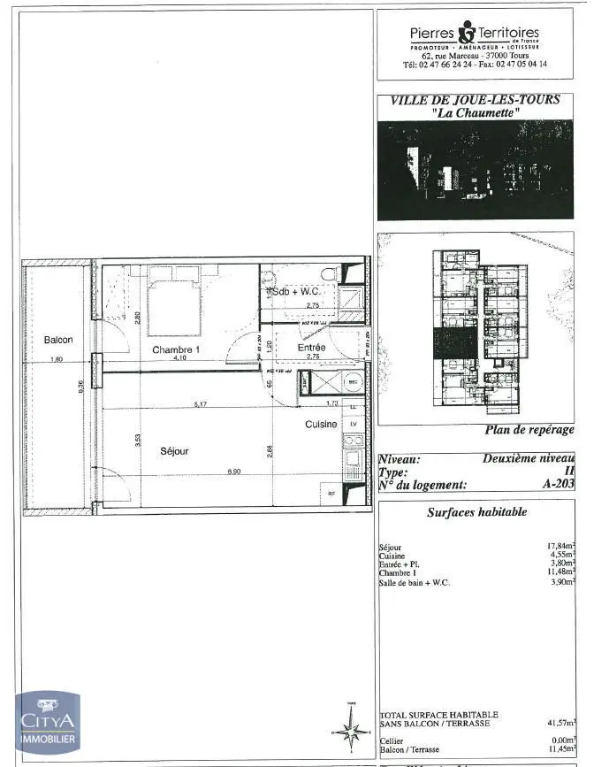 Photo 8 appartement Joué-lès-Tours