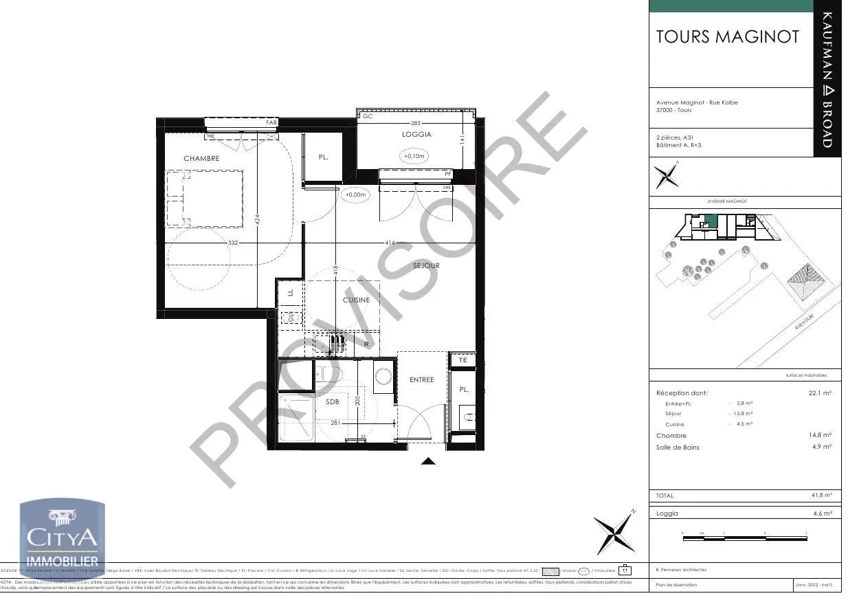 Photo 5 appartement Tours