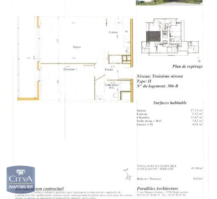 Photo 2 appartement Joué-lès-Tours