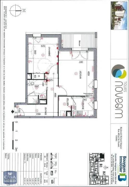 Photo 2 Appartement 2 pièces 55.65m²