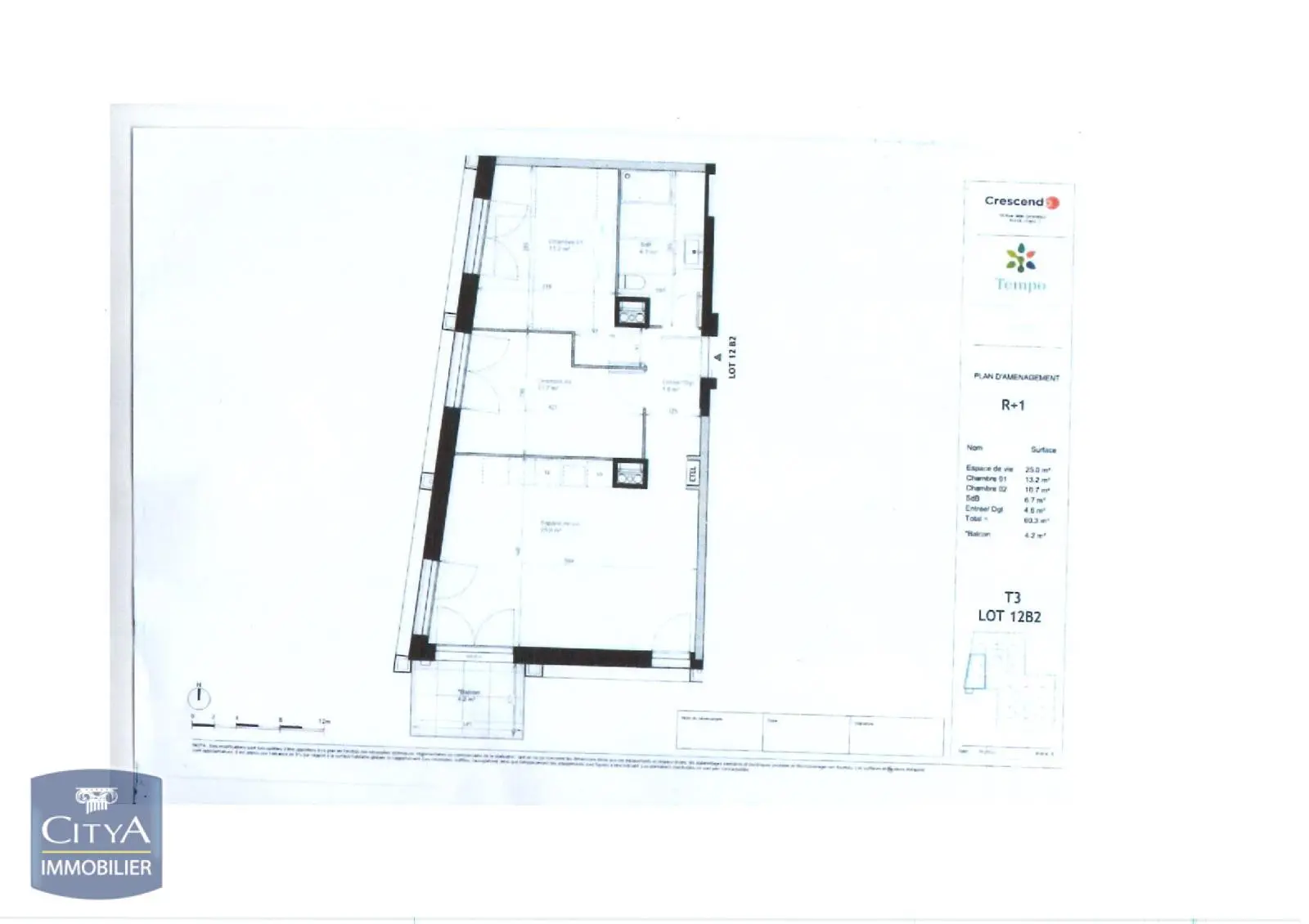 Photo 10 Appartement 3 pièces 60.3m²