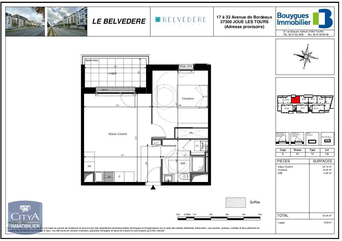 Photo 9 Appartement 2 pièces 43.44m²