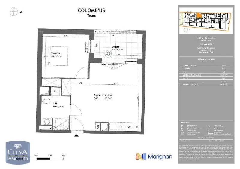 Photo 6 Appartement 2 pièces 42m²