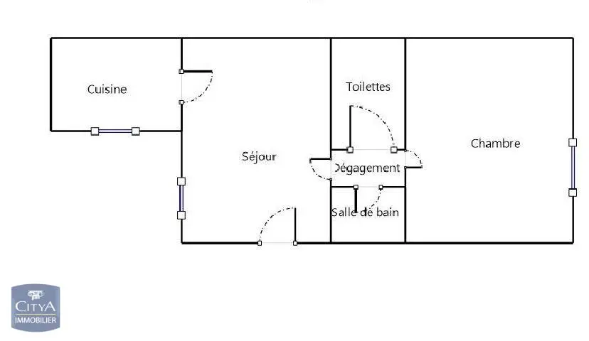 Photo 7 Appartement 2 pièces 37.16m²