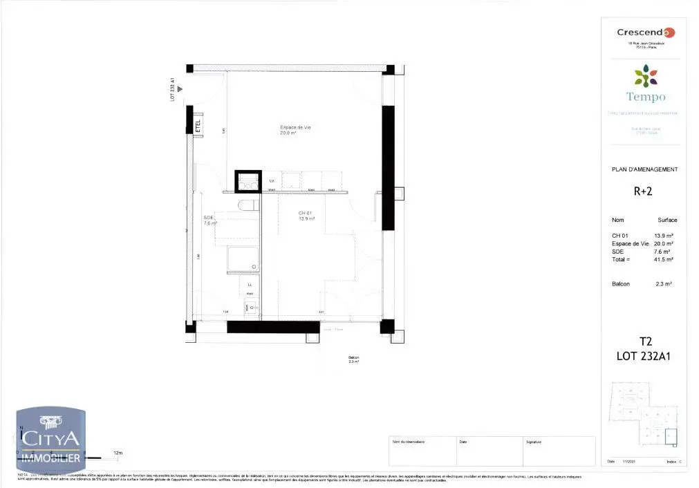 Photo 1 appartement Tours