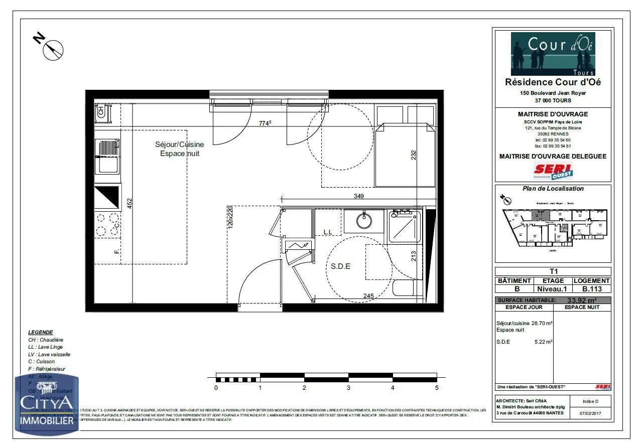 Photo 4 appartement Tours
