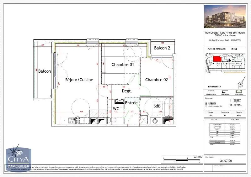 Photo 8 Appartement 3 pièces 61.4m²