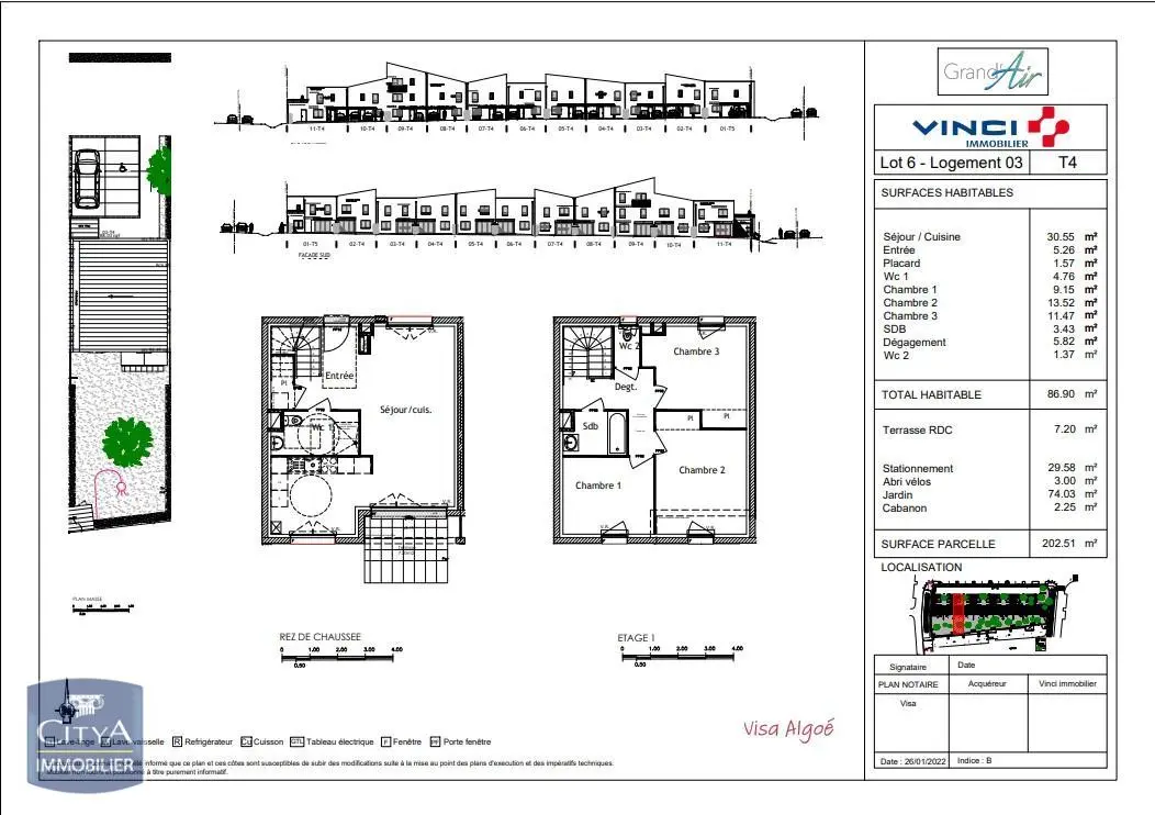 Photo 2 Maison 4 pièces 86.9m²