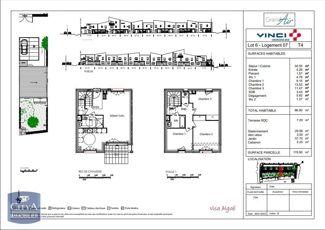 Photo 2 Maison 4 pièces 86.9m²