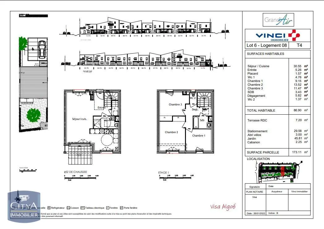 Photo 2 Maison 4 pièces 86.9m²