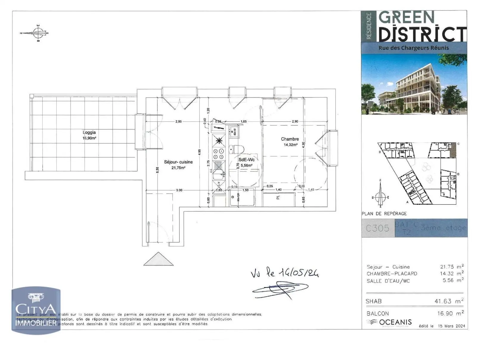 Photo 7 Appartement 2 pièces 41.73m²