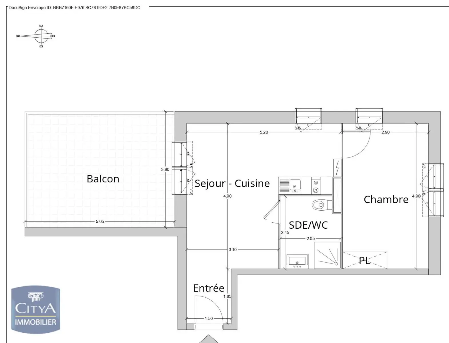 Photo 7 Appartement 2 pièces 41.73m²