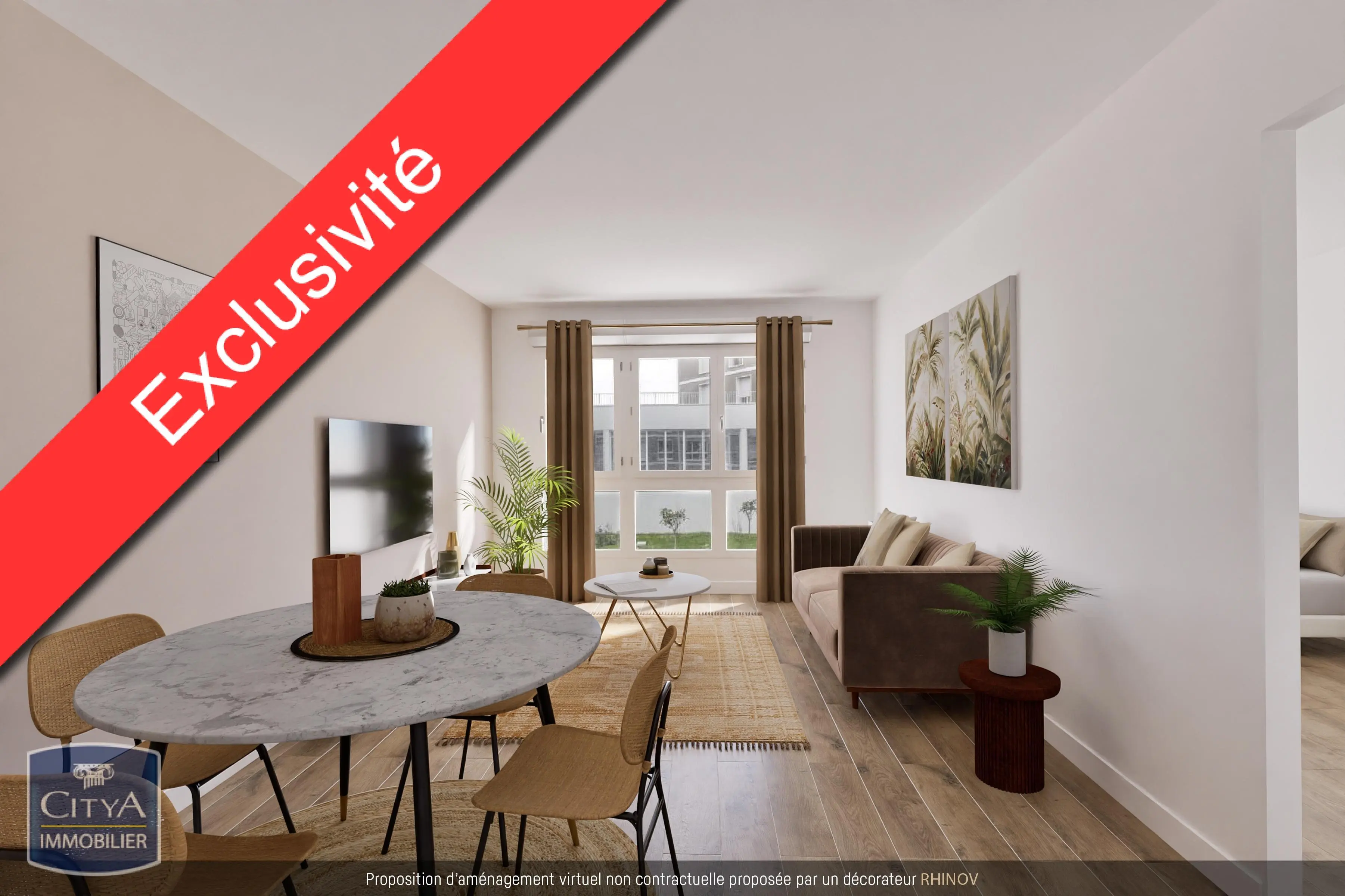 Photo 1 Appartement 3 pièces 60m²