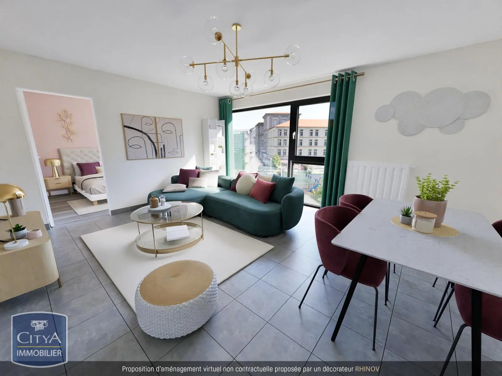 Photo 2 Appartement 2 pièces 46.05m²