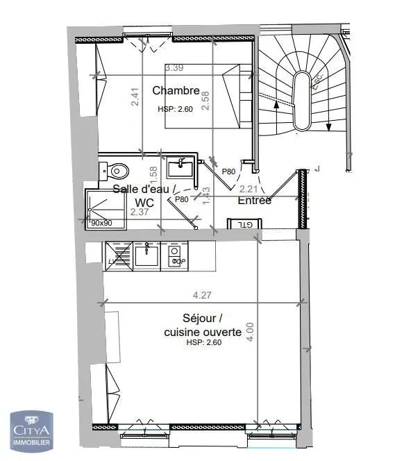 Photo 1 Appartement 2 pièces 34.2m²