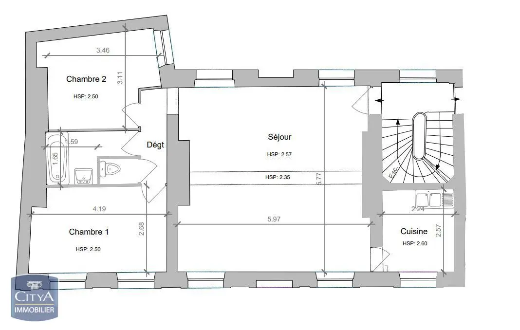 Photo 1 Appartement 3 pièces 69.8m²