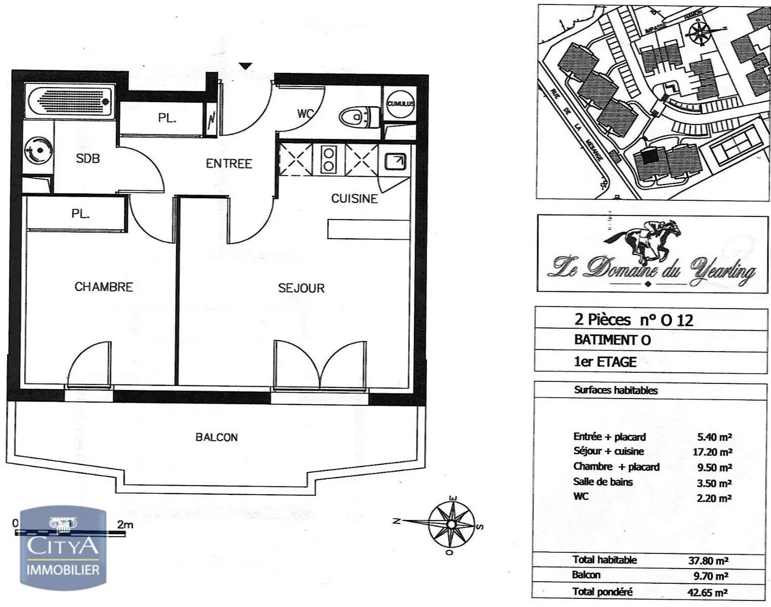 Photo 2 pour Appartement 2 pièces 36.62m² Photo 2 Appartement 2 pièces 36.62m²