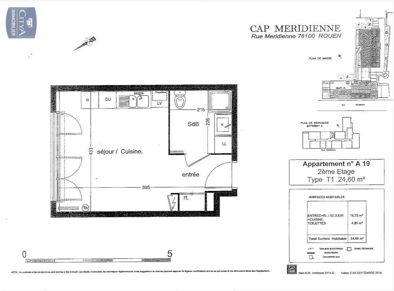 Photo 1 Appartement 1 pièce 24.6m²