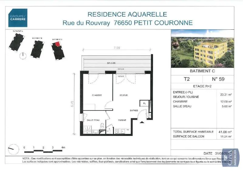 Photo 11 Appartement 2 pièces 41m²