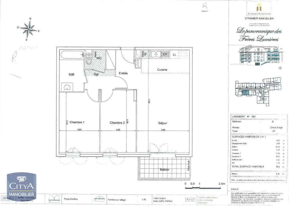 Photo 8 Appartement 3 pièces 61.47m²