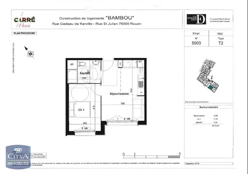 Photo 7 Appartement 2 pièces 37.13m²