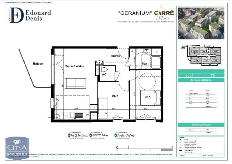 Photo 9 appartement Rouen