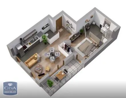 Photo 10 Appartement 2 pièces 46.73m²