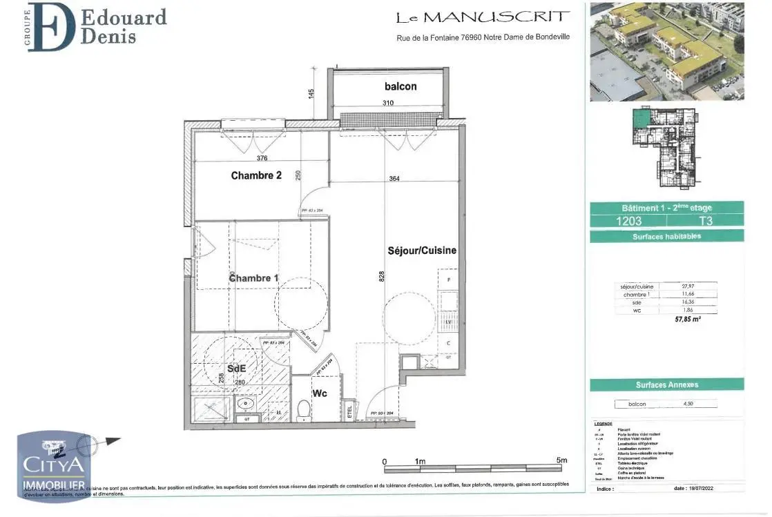 Photo 6 appartement Notre-Dame-de-Bondeville