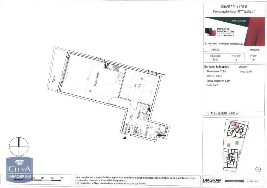 Photo 7 Appartement 2 pièces 47.7m²