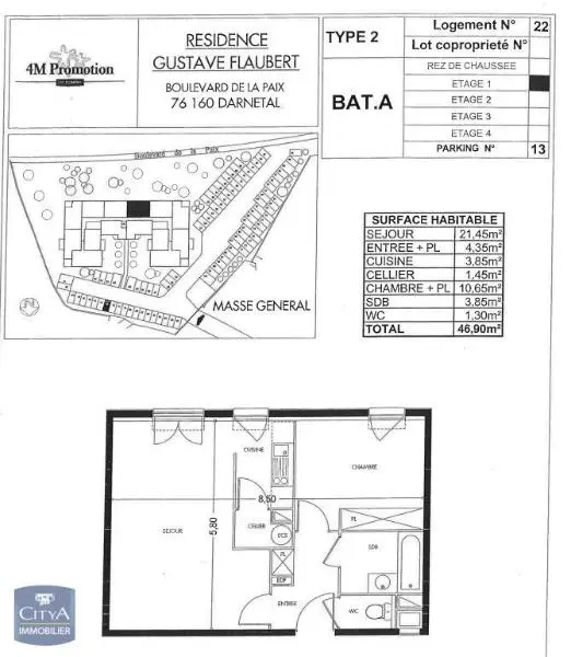 Photo 8 Appartement 2 pièces 46.9m²