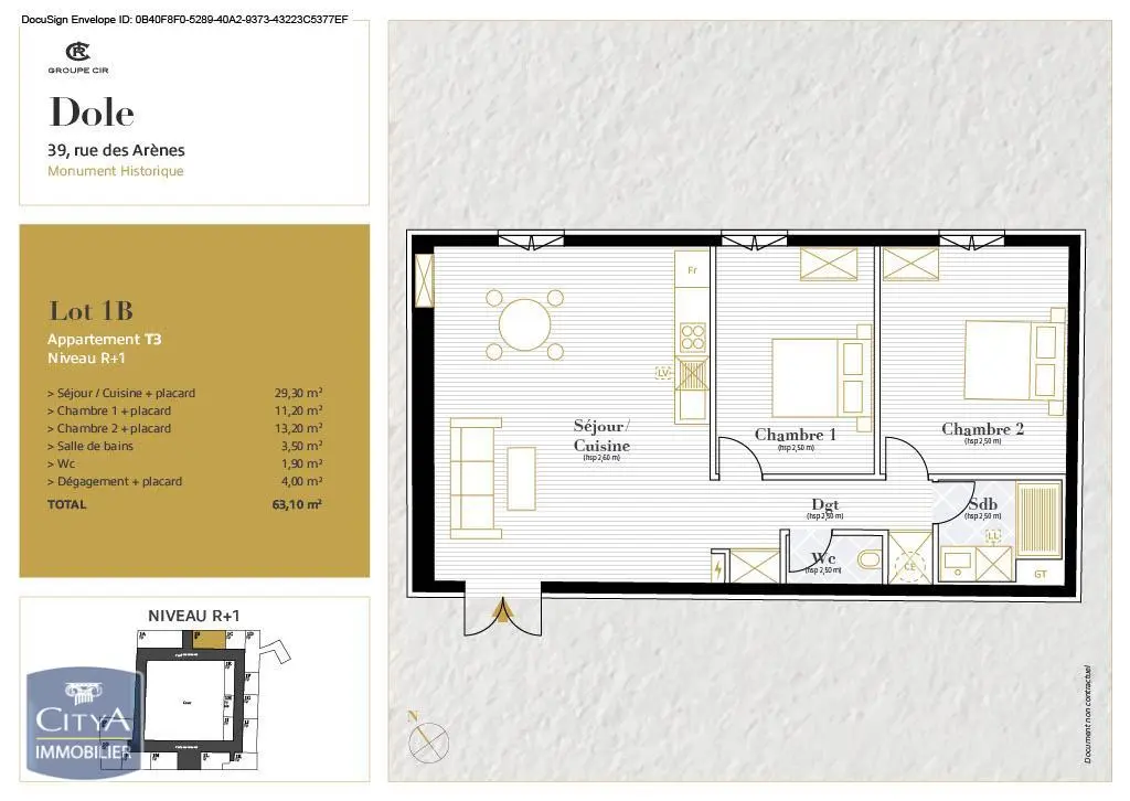 Photo 2 appartement Dole