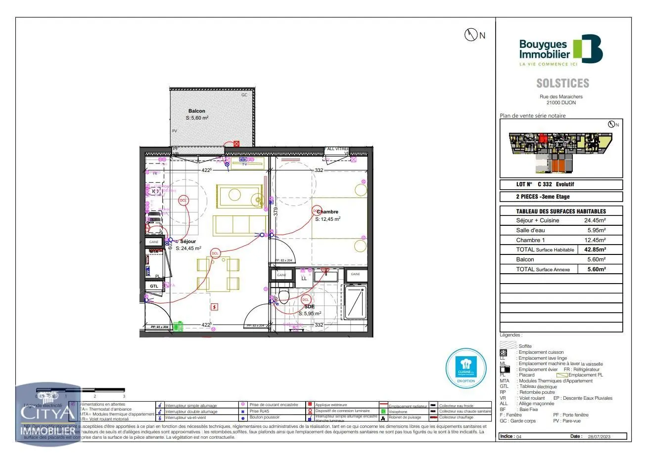 Photo 1 appartement Dijon