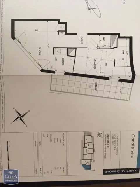 Photo 11 Appartement 2 pièces 44.09m²