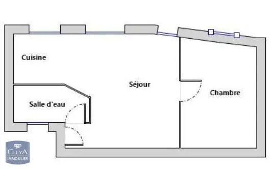 Photo 7 Appartement 2 pièces 44.29m²