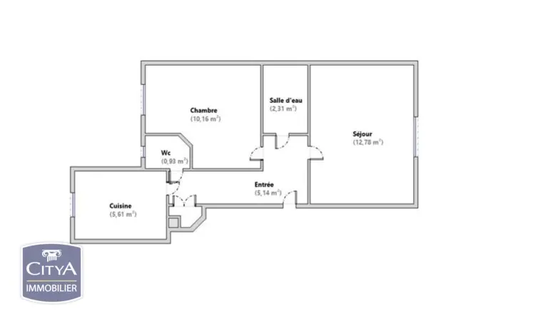 Photo 5 Appartement 2 pièces 36.93m²