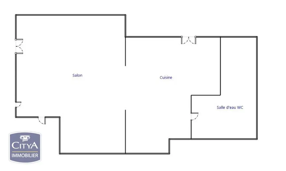 Photo 2 Appartement 1 pièce 31.73m²