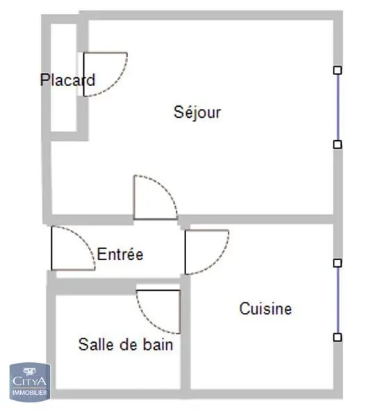 Photo 9 Appartement 1 pièce 28.07m²