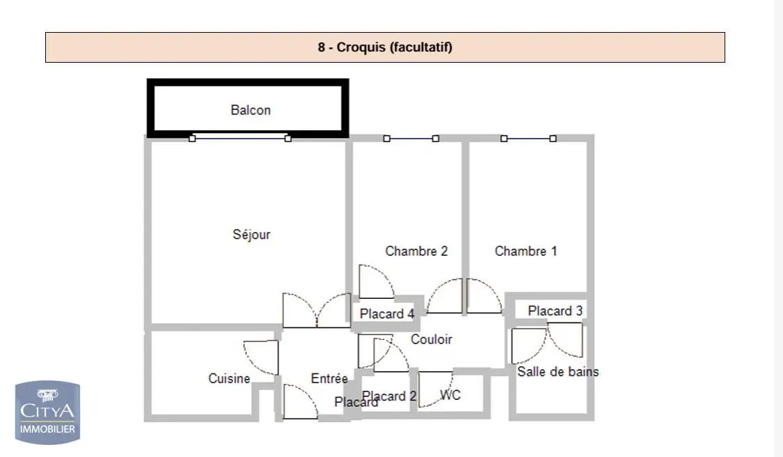 Photo 2 Appartement 3 pièces 50.6m²