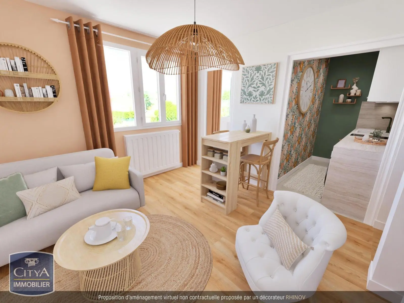 Photo 2 Appartement 2 pièces 26.04m²