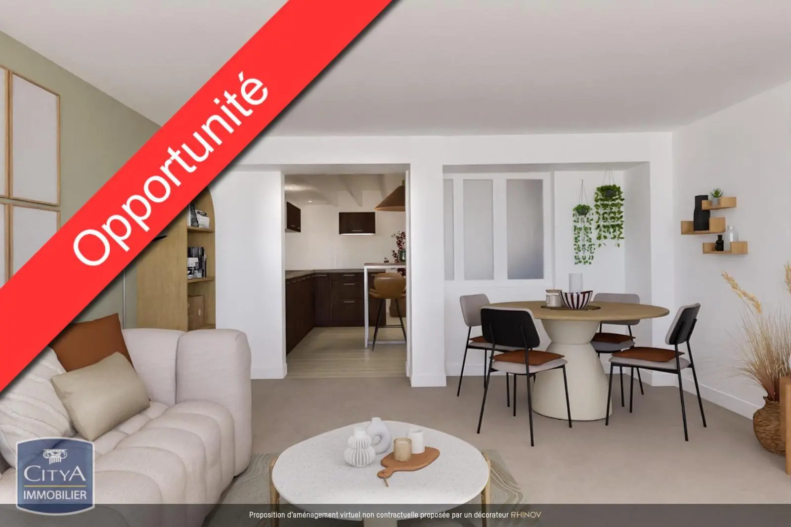 Photo 1 Appartement 3 pièces 54.94m²
