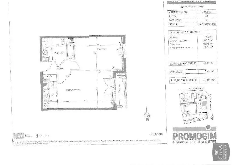 Photo 8 Appartement 2 pièces 44.4m²