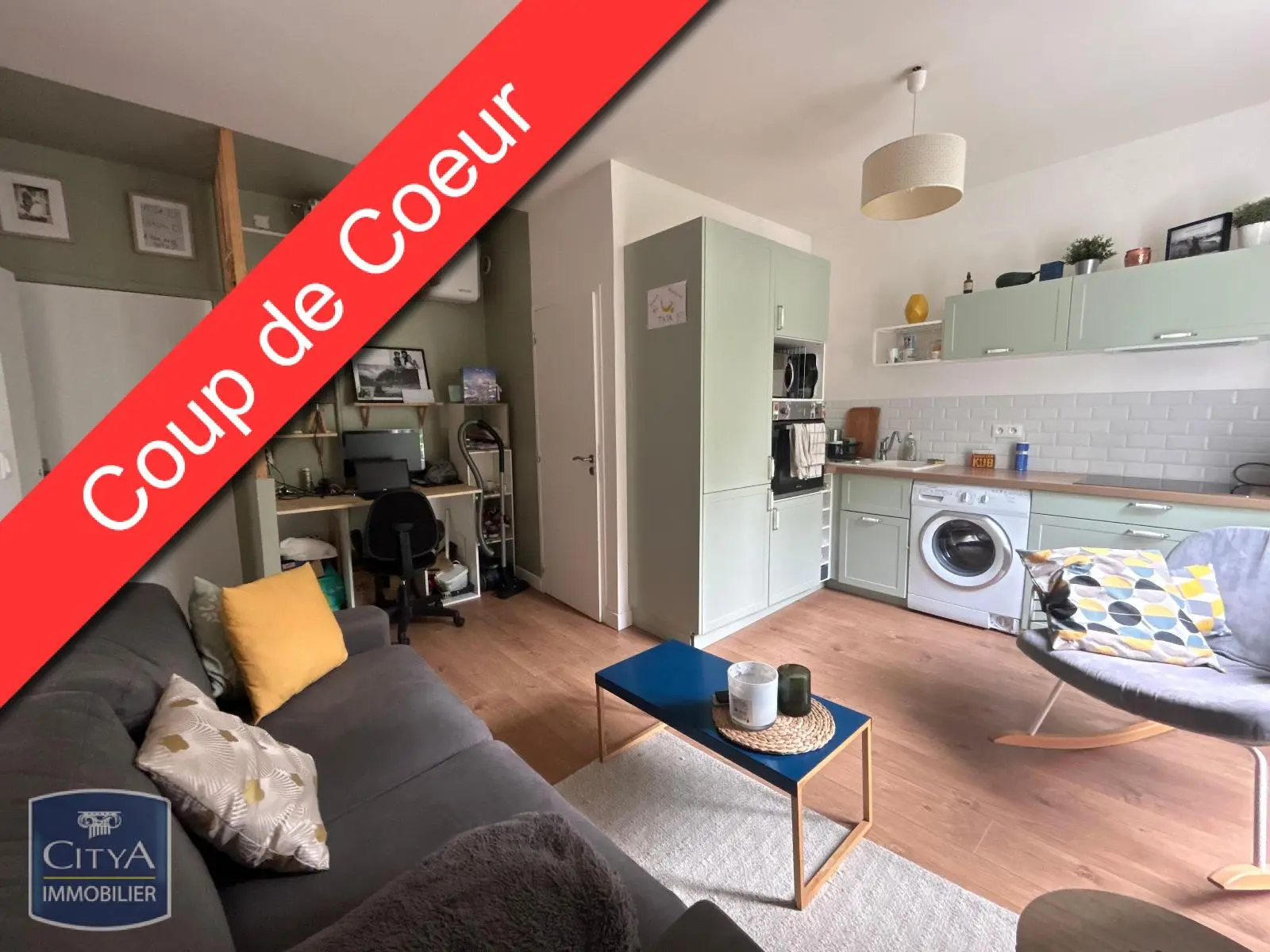 Photo 1 Appartement 2 pièces 32.56m²