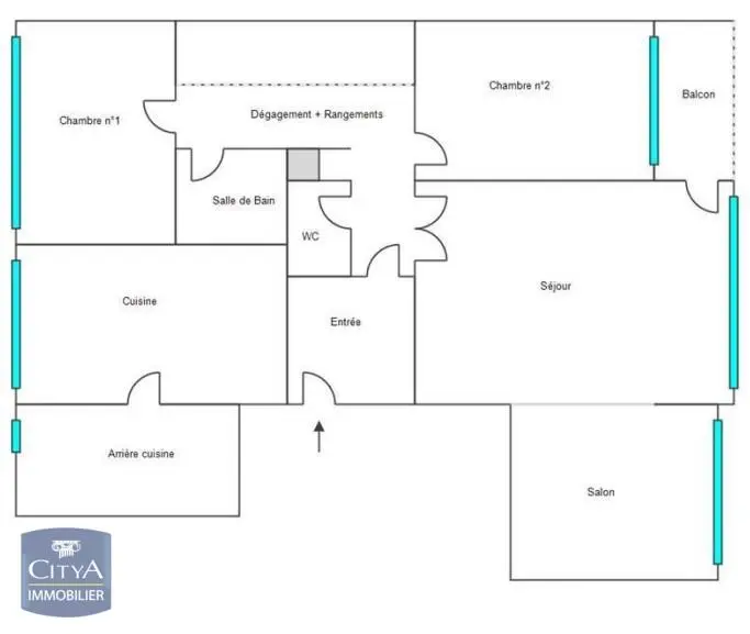 Photo 10 Appartement 3 pièces 78.2m²
