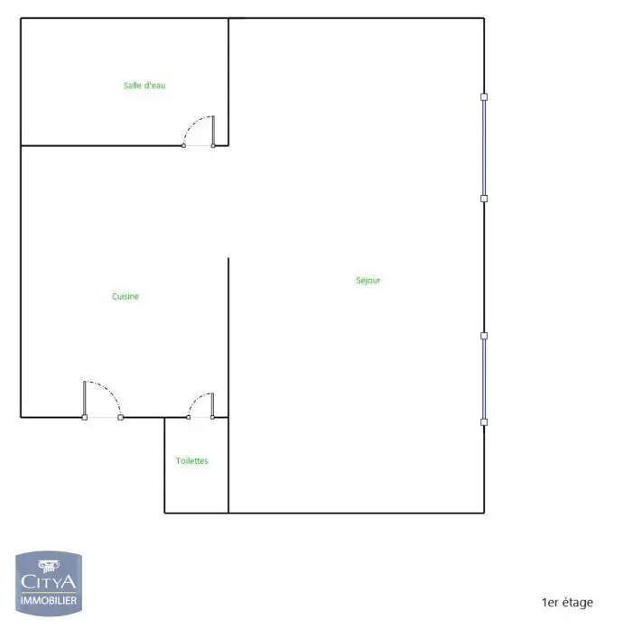 Photo 6 Appartement 1 pièce 24.9m²
